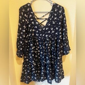 Billabong floral babydoll style dress